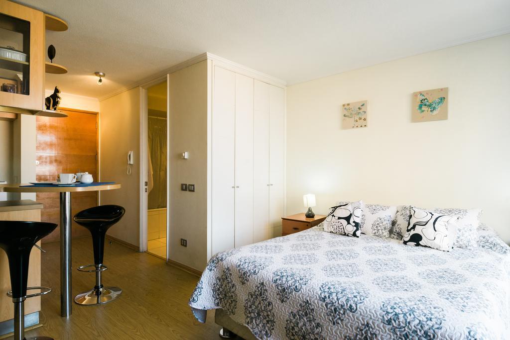 Departamento Amoblado Providencia Daire Santiago Dış mekan fotoğraf