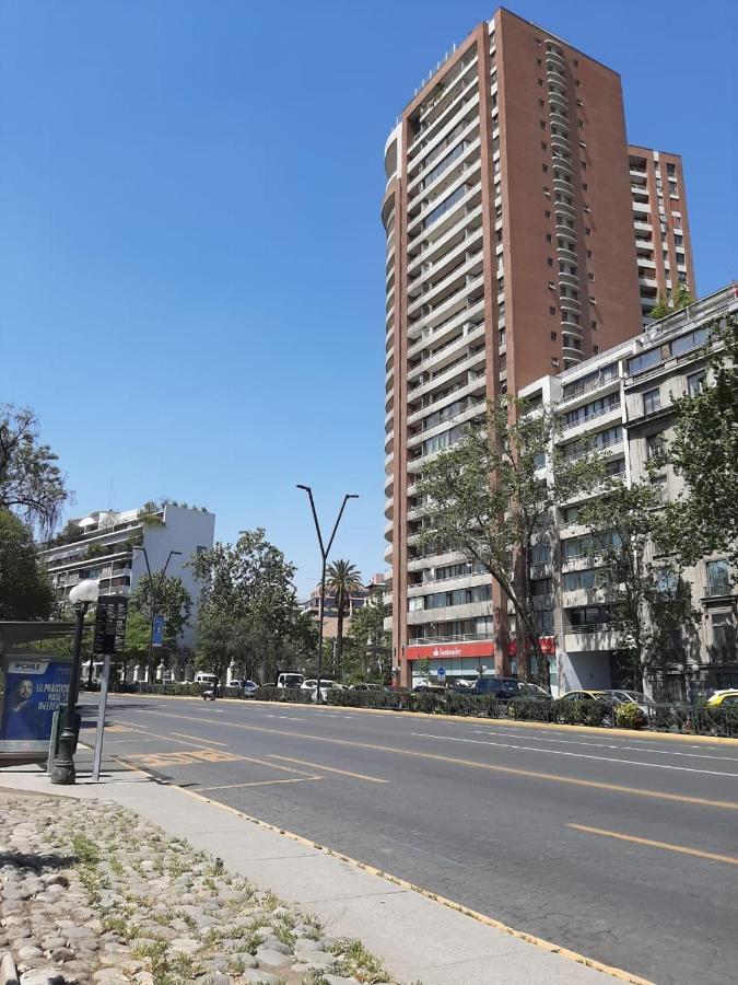 Departamento Amoblado Providencia Daire Santiago Dış mekan fotoğraf