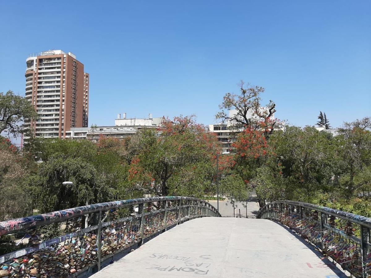 Departamento Amoblado Providencia Daire Santiago Dış mekan fotoğraf