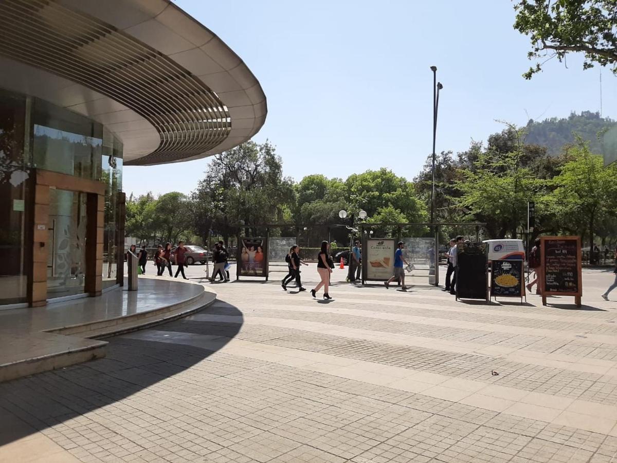 Departamento Amoblado Providencia Daire Santiago Dış mekan fotoğraf